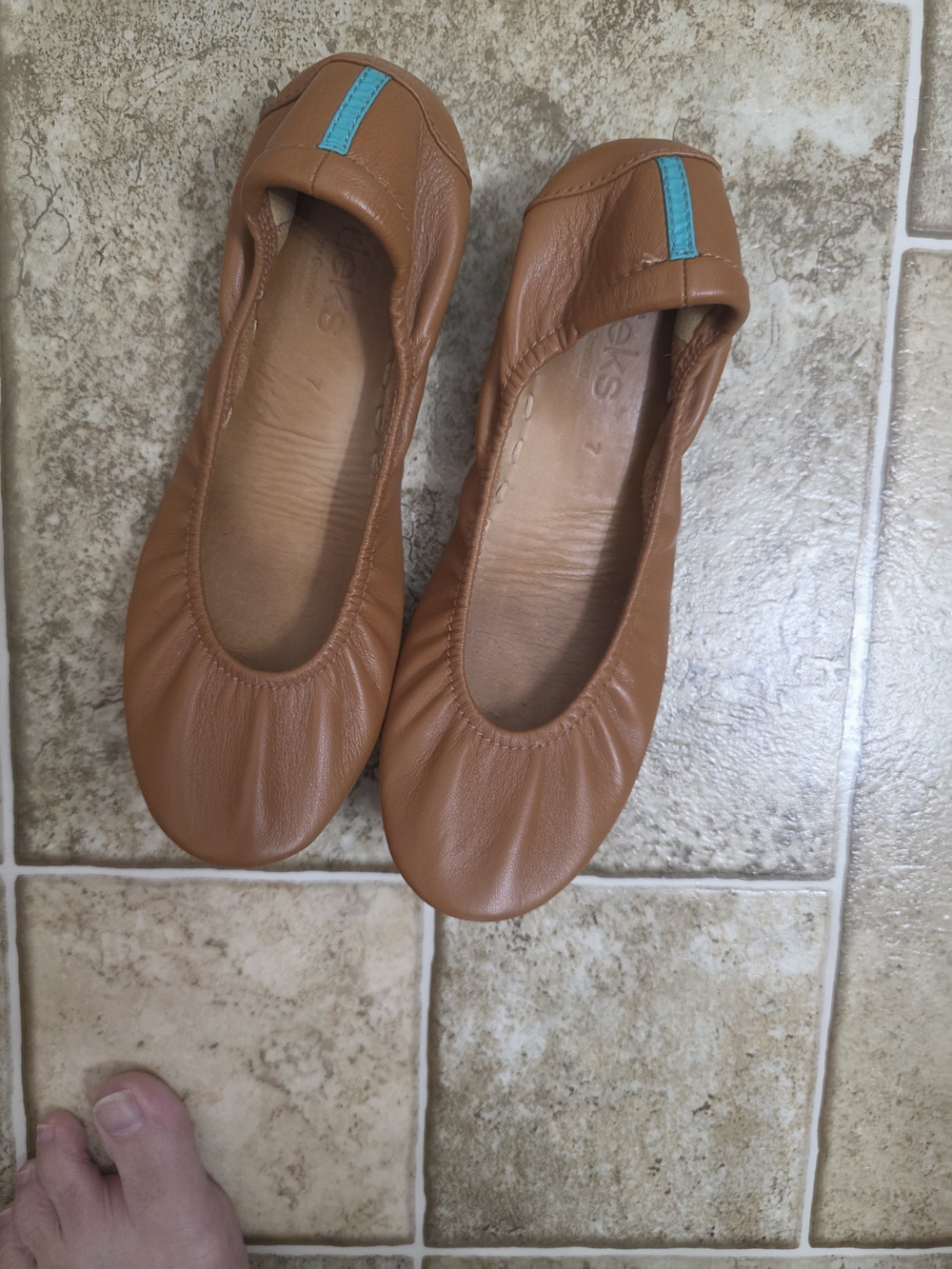 Tieks Chestnut Ballet Flats